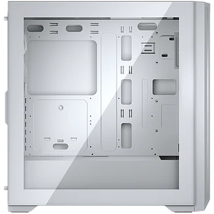 Корпус COUGAR GAMING Midi Tower,  ATX, 7 слотов, USB 3.2 Gen 2, USB 3.0, USB 2.0, Разъем для гарнитуры, Защитное антивандальное закаленное стекло, Reset Button, Светодиодный индикатор, PSU optional, Window, Поддержка системы жидкостного охлаждения, Airflo