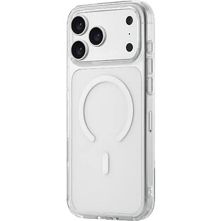 Чехол защитный uBear Real Mag Case для iPhone 18 Pro Max, MagSafe совместимый, усиленный, прозрачный
