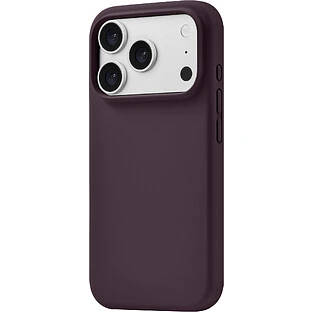 Чехол защитный uBear Touch Mag Case для iPhone 18 Pro, MagSafe совместимый, силикон, софт-тач, бургунди