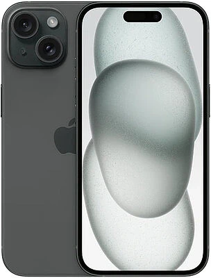 iPhone 15 128GB восстановленный by ELNU, Грейд A, Черный