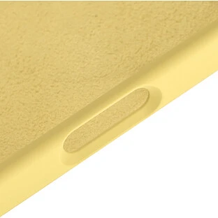 Чехол защитный uBear Touch Mag Case для iPhone 17 Pro, MagSafe совместимый, силикон, софт-тач, светло-желтый