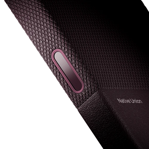 Чехол защитный NATIVE UNION (RE)CLASSIC CASE FOR IPHONE 18 PRO BURGUNDY, для iPhone 18 PRO, цвет: темная вишня