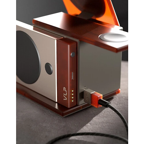 Беспроводное зарядное устройство VLP NEO Qi2.2 3 в 1, Amber Gray