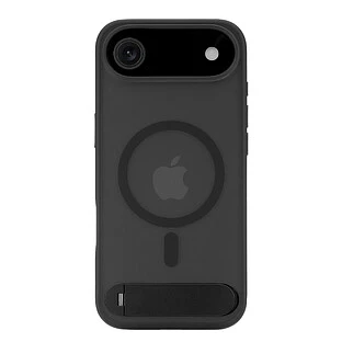 Чехол защитный uBear Stand 360° Mag Case для iPhone Air, MagSafe совместимый, силикон, софт-тач, черный