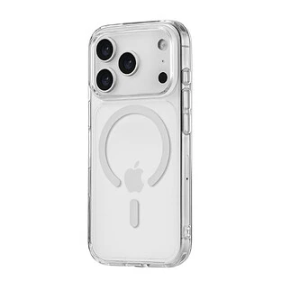 Чехол защитный uBear Real Mag Case для iPhone 17 Pro, MagSafe совместимый, усиленный