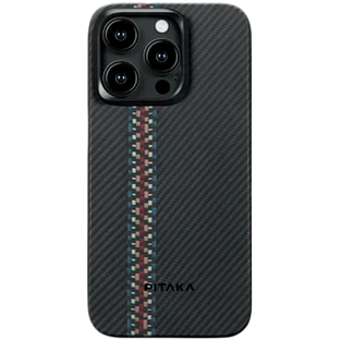 Чехол MagEZ Case 4 для iPhone 15 Pro Max 6.7" (Black/Grev Twill) 1500D