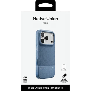 Чехол защитный NATIVE UNION (RE)CLASSIC CASE FOR IPHONE 18 PRO MAX NAVY, для iPhone 18 PRO MAX, цвет: синий