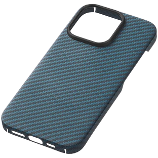 Чехол защитный uBear Supreme Case для iPhone 16 Pro Max, ультратонкий, материал Кевлар, MagSafe совместимый, синий