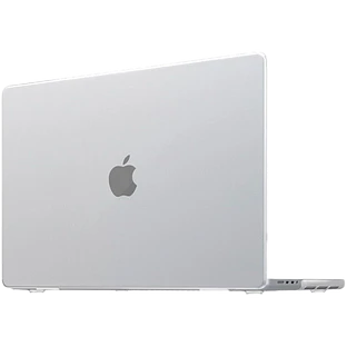 Чехол защитный VLP Click Case для MacBook Pro 16.2'' (M1, M2, M3, M4), прозрачный Чехол защитный VLP Click Case для MacBook Pro 16.2'' (M1, M2, M3, M4), прозрачный