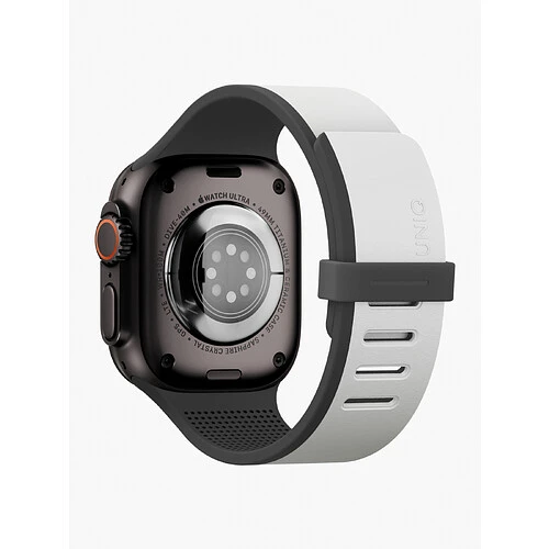 Uniq для Apple Watch 49/46/45/44 mm ремешок Revix IV reversible Magnetic Mist Grey/Black