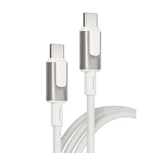 Кабель VLP Force Line 100W USB-C + USB-C, 2.0м, белый