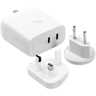 FAST-PD67-WHT-INT FAST GAN CHARGER PD 67WWHITE-INTL, СЗУ 67W,  разъёмы 2 USB-C . Цвет: белый FAST-PD67-WHT-INT FAST GAN CHARGER PD 67WWHITE-INTL, СЗУ 67W,  разъёмы 2 USB-C . Цвет: белый