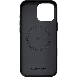 Чехол для смартфона Magssory Eco Leather Case CLT028 для iPhone 16 Pro Midnight (CLT028m)