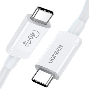 Кабель UGREEN US506-40113 USB4 Gen3  для передачи данных + зарядки + аудио и видео  40 Гбит/с  8К@60