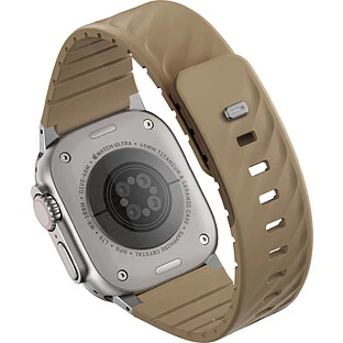 Ремешок Uniq для Apple Watch 49-40 mm FLUO Silicone Rubber Soft Sand