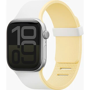 Ремешок Uniq для Apple Watch 42/41/40 mm Revix IV White/Butter Yellow