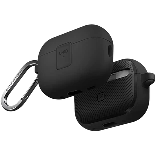 Uniq для Airpods Pro 2 чехол CLYDE Lock case Charcoal/Dark Grey