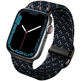 Ремешок Uniq для Apple Watch 46/45/44 mm ASPEN Design strap Braided Obsidian blue Ремешок Uniq для Apple Watch 46/45/44 mm ASPEN Design strap Braided Obsidian blue