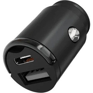 Автомобильное зарядное устройство "vlp" С-Power 38W USB-C+USB-A, PD, QC, черный