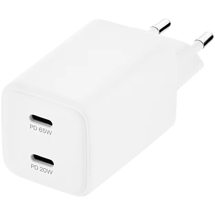 Cетевое зарядное устройство uBear Bridge USB-C, 65 Вт, GaN + Super Fast Charging, белый Cетевое зарядное устройство uBear Bridge USB-C, 65 Вт, GaN + Super Fast Charging, белый