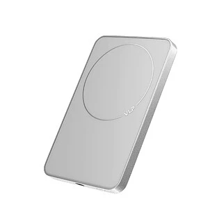 Аккумулятор внешний VLP Diamond Energy MagSafe, Qi2, 5000 mAh, 3A, USB-C, белый