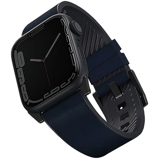 Ремешок UNIQ Straden Apple Watch Strap 45/44/42мм Straden Синий для Apple Watch 42/44/45 mm Ремешок UNIQ Straden Apple Watch Strap 45/44/42мм Straden Синий для Apple Watch 42/44/45 mm