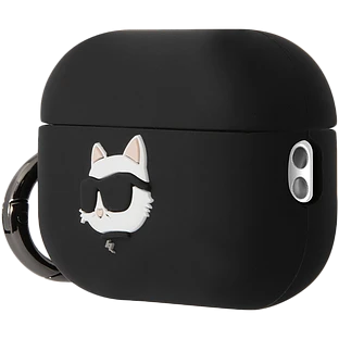 Чехол LAGERFELD NFT 3D  Чёрный для AirPods Pro (Gen2)