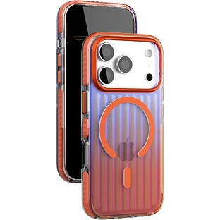 Чехол защитный VLP Pulse Case с MagSafe для iPhone 17 Pro, оранжевый