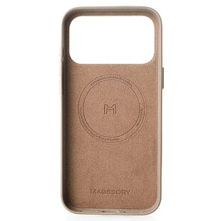Чехол для смартфона Magssory Eco-Leather Case для iPhone 17 Pro Max Latte (CLT045l)
