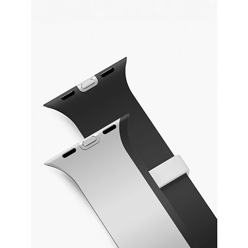 Uniq для Apple Watch 49/46/45/44 mm ремешок Revix IV reversible Magnetic Mist Grey/Black