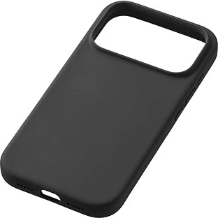 Чехол защитный uBear Touch Mag Case для iPhone 17 Pro, MagSafe совместимый, силикон, софт-тач, черный