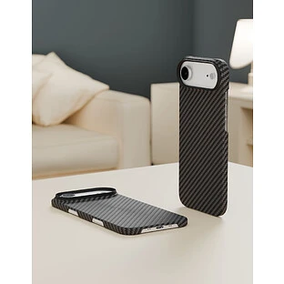 Чехол защитный VLP Kevlar Case с MagSafe для iPhone Air, черный Чехол защитный VLP Kevlar Case с MagSafe для iPhone Air, черный