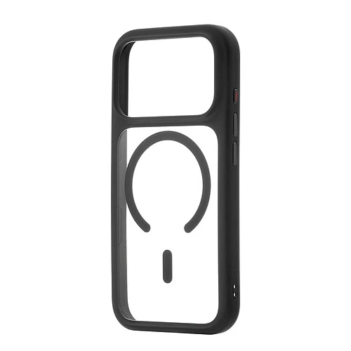 Чехол защитный uBear Shade Case для iPhone 18 Pro, MagSafe совместимый, усиленный, силк-тач, черный