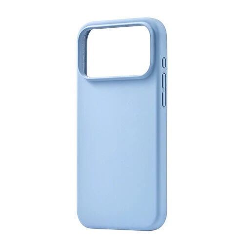 Чехол защитный uBear Touch Mag Case для iPhone 18 Pro Max, MagSafe совместимый, силикон, софт-тач, голубой