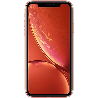 iPhone XR, 64 ГБ, бу, Коралловый