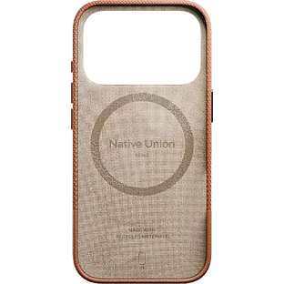 (RE)CLASSIC CASE FOR IPHONE 17 PRO TAN, чехол защитный для iPhone 17 PRO, цвет: коричневый