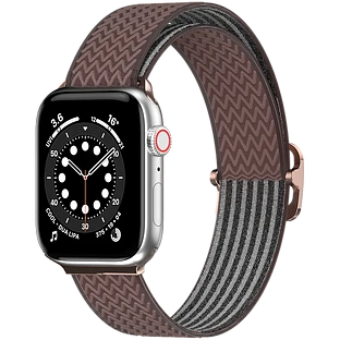 Ремешок SwitchEasy Wave для Apple Watch 7 45mm&1~6  SE 42/44mm. Материал: нейлон. Цвет: бронзовый