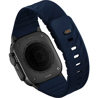 Ремешок Uniq для Apple Watch 49-40 mm FLUO Silicone Rubber Marine Blue