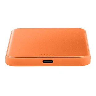 Внешний аккумулятор uBear Strike Power bank 5 000 mAh, PD30W, Qi2.2, оранжевый