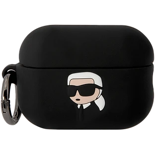 Чехол LAGERFELD NFT 3D  Чёрный для AirPods Pro (Gen2)