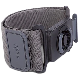 На руку MOSHI Спортивный комплект Running Kit - чехол Endura + крепление на руку Armband Чёрный для iPhone SE (2-го поколения)/8/7
