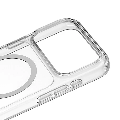 Чехол защитный uBear Real Mag Case для iPhone 18 Pro Max, MagSafe совместимый, усиленный, прозрачный