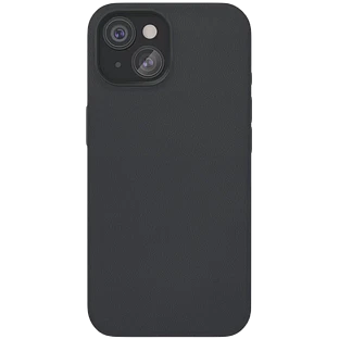 Чехол защитный  vlp  Ecopelle Case с MagSafe для iPhone 15  черный