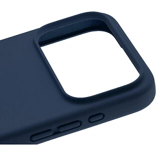 Чехол защитный uBear Touch Mag Case для iPhone 17 Pro Max, MagSafe совместимый, силикон, софт-тач, темно-синий