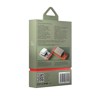 Аккумулятор внешний VLP NEO MagSafe, Qi2.2, 10000 mAh SSB, 3A, USB-C, Amber Gray
