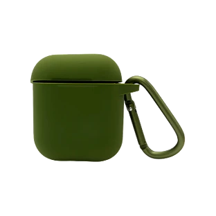 Чехол BLUEO Liquid Silicone  Зеленый для AirPods (Gen1/2)