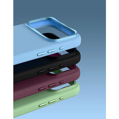 Чехол защитный VLP Aster Pro Case с MagSafe для iPhone 18 Pro, голубой