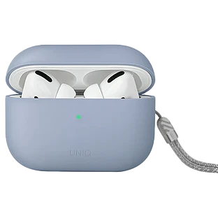 Чехол UNIQ LINO  Arctic Blue для AirPods Pro (Gen2)