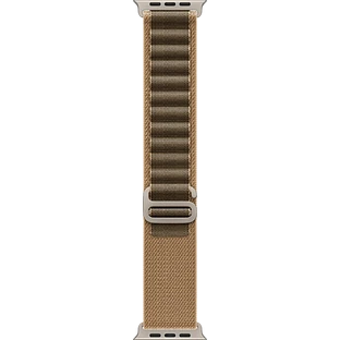 Apple Watch Ultra 4, GPS + Cellular, 49mm, Natural Titanium Case with Desert Alpine Loop - S