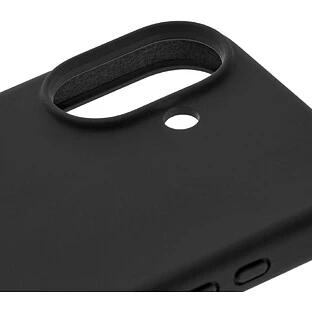 Чехол защитный uBear Touch Mag Case для iPhone 17, MagSafe совместимый, силикон, софт-тач, черный